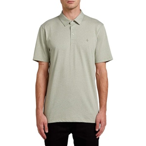 image:imageVolcom Mens Wowzer Modern Fit Short Sleeve Polo ShirtSeagrass Green