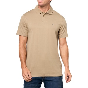image:imageVolcom Short Sleeve Polo Shirt  Classic Fit Soft Cotton Blend Modern Casual StyleKhaki