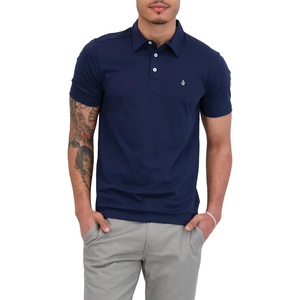 image:imageVolcom Short Sleeve Polo Shirt  Classic Fit Soft Cotton Blend Modern Casual StyleNavy Paint