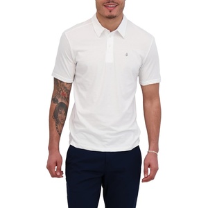 image:imageVolcom Short Sleeve Polo Shirt  Classic Fit Soft Cotton Blend Modern Casual StyleWhite