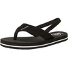 image:imageVolcom Little Kids Unisex Victor Heelstrap SandalBlack