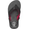 image:imageVolcom Little Kids Unisex Victor Heelstrap SandalBlackRed
