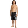 image:imageVolcom Mens 16 Elastic Waist Swim Trunks Stretchable UPF 50 Quick Dry Swim BottomsAsphalt Black