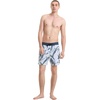 image:imageVolcom Mens 16 Elastic Waist Swim Trunks Stretchable UPF 50 Quick Dry Swim BottomsLight Blue Acid