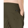 image:imageVolcom Mens 16 Elastic Waist Swim Trunks Stretchable UPF 50 Quick Dry Swim BottomsMilitary