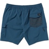 image:imageVolcom Mens 17 Elastic Waist Swim Trunks Stretchable UPF 50 Quick Dry Swim BottomsDeep Blue