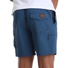 image:imageVolcom Mens 17 Elastic Waist Swim Trunks Stretchable UPF 50 Quick Dry Swim BottomsMidnight Blue