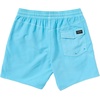 image:imageVolcom Mens 17 Elastic Waist Swim Trunks Stretchable UPF 50 Quick Dry Swim BottomsResin Blue