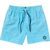 image:imageVolcom Mens 17 Elastic Waist Swim Trunks Stretchable UPF 50 Quick Dry Swim BottomsResin Blue