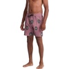image:imageVolcom Mens 17 Elastic Waist Swim Trunks Stretchable UPF 50 Quick Dry Swim BottomsStone Rose