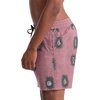 image:imageVolcom Mens 17 Elastic Waist Swim Trunks Stretchable UPF 50 Quick Dry Swim BottomsStone Rose