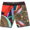 image:imageVolcom Mens 19 ModTech Board Shorts Performance UPF 50 Sun Protection QuickDry Swim BottomsMred