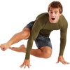 image:imageVolcom Mens Compression Fit Long Sleeve Rashguard  UPF 50 Sun Protection QuickDry Performance ShirtMilitary