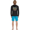image:imageVolcom Mens Long Sleeve Rashguard  UPF 50 Sun Protection QuickDry Performance Swim ShirtBlack Ombre