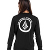 image:imageVolcom Mens Long Sleeve Rashguard  UPF 50 Sun Protection QuickDry Performance Swim ShirtBlack Out
