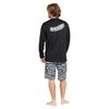 image:imageVolcom Mens Long Sleeve Rashguard  UPF 50 Sun Protection QuickDry Performance Swim ShirtBlack Pistol