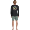 image:imageVolcom Mens Long Sleeve Rashguard  UPF 50 Sun Protection QuickDry Performance Swim ShirtBlackombre