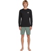 image:imageVolcom Mens Long Sleeve Rashguard  UPF 50 Sun Protection QuickDry Performance Swim ShirtBlackombre