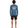 image:imageVolcom Mens Long Sleeve Rashguard  UPF 50 Sun Protection QuickDry Performance Swim ShirtBlue