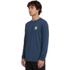 image:imageVolcom Mens Long Sleeve Rashguard  UPF 50 Sun Protection QuickDry Performance Swim ShirtDeepblue