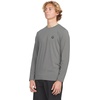 image:imageVolcom Mens Long Sleeve Rashguard  UPF 50 Sun Protection QuickDry Performance Swim ShirtHeather Grey