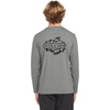 image:imageVolcom Mens Long Sleeve Rashguard  UPF 50 Sun Protection QuickDry Performance Swim ShirtHeather Grey