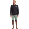 image:imageVolcom Mens Long Sleeve Rashguard  UPF 50 Sun Protection QuickDry Performance Swim ShirtOnyxblack
