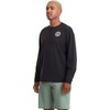 image:imageVolcom Mens Long Sleeve Rashguard  UPF 50 Sun Protection QuickDry Performance Swim ShirtOnyxblack