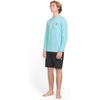 image:imageVolcom Mens Long Sleeve Rashguard  UPF 50 Sun Protection QuickDry Performance Swim ShirtResin Blue