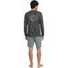 image:imageVolcom Mens Long Sleeve Rashguard  UPF 50 Sun Protection QuickDry Performance Swim ShirtStealth