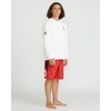 image:imageVolcom Mens Long Sleeve Rashguard  UPF 50 Sun Protection QuickDry Performance Swim ShirtWhitea