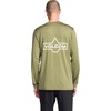 image:imageVolcom Mens Long Sleeve Rashguard  UPF 50 Sun Protection QuickDry Performance Swim ShirtWintermoss