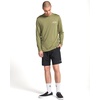 image:imageVolcom Mens Long Sleeve Rashguard  UPF 50 Sun Protection QuickDry Performance Swim ShirtWintermoss