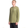image:imageVolcom Mens Long Sleeve Rashguard  UPF 50 Sun Protection QuickDry Performance Swim ShirtWintermoss