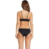 image:imageVolcom Simply Seam Less Vneck Bikini Top SwimwearBlackout