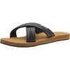 image:imageVolcom Womens All Day Double Cross Slide Sandals  Cross Strap Slides for Everyday WearBlack