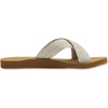 image:imageVolcom Womens All Day Double Cross Slide Sandals  Cross Strap Slides for Everyday WearCream