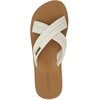 image:imageVolcom Womens All Day Double Cross Slide Sandals  Cross Strap Slides for Everyday WearCream