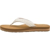 image:imageVolcom Womens Boyfriend Flip Flop Sandals  Comfort Thong for Beach and Casual WearCream