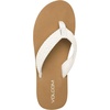 image:imageVolcom Womens Boyfriend Flip Flop Sandals  Comfort Thong for Beach and Casual WearCream