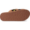 image:imageVolcom Womens Faux Fur Slide Sandals  CrissCross Strap Slippers with Plush FootbedHazelnut Brown