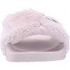 image:imageVolcom Womens Faux Fur Slide Sandals  CrissCross Strap Slippers with Plush FootbedLight Purple