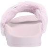 image:imageVolcom Womens Faux Fur Slide Sandals  CrissCross Strap Slippers with Plush FootbedLight Purple