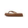 image:imageVolcom Womens Forever and Ever Sandals  Lightweight Thong Sandal for Everyday Summer WearTan Brown