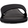 image:imageVolcom Womens Simple Slide Sandals  Cushioned Synthetic Leather Strap Slides With Padded FootbedBlack Out