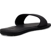 image:imageVolcom Womens Simple Slide Sandals  Cushioned Synthetic Leather Strap Slides With Padded FootbedBlack Out