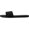 image:imageVolcom Womens Simple Slide Sandals  Cushioned Synthetic Leather Strap Slides With Padded FootbedBlack Out