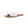 image:imageVolcom Womens Simple Slide Sandals  Cushioned Synthetic Leather Strap Slides With Padded FootbedBone
