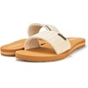 image:imageVolcom Womens Simple Slide Sandals  Cushioned Synthetic Leather Strap Slides With Padded FootbedCream Braid