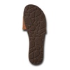 image:imageVolcom Womens Simple Slide Sandals  Cushioned Synthetic Leather Strap Slides With Padded FootbedTan